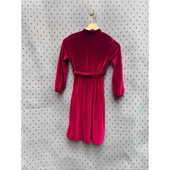 Girls Elegant Dress Long Sleeves Dresses Kids Clothes For Winter Fall Christmas - Picture 3 of 5